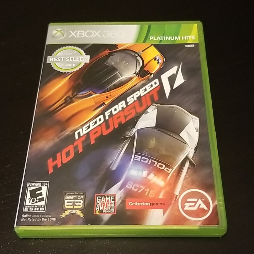 Need for Speed: Hot Pursuit, XBOX 360